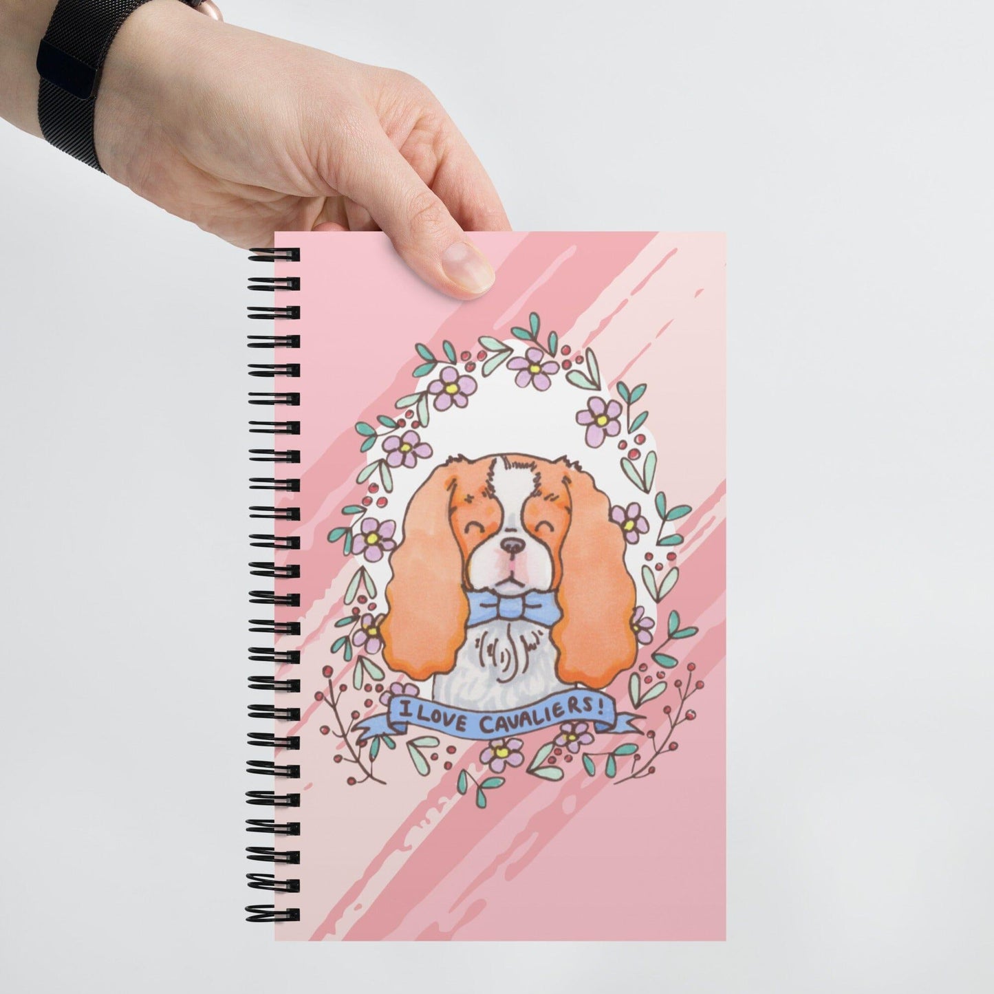 I Love Cavaliers Notebook Notebook Jolly Pet Portraits