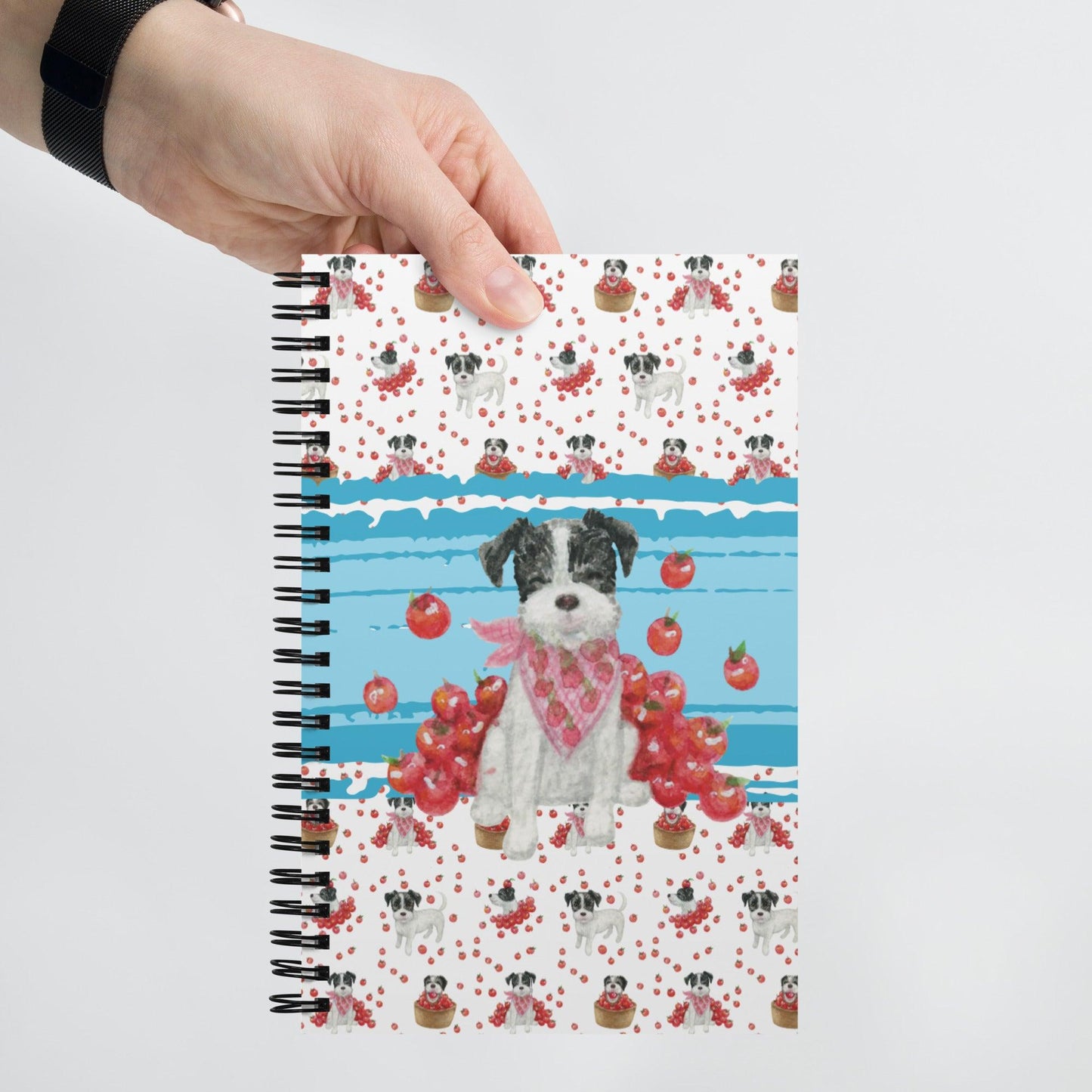 Jack Russell Notebook - Apple Harvest 2 - Jolly Pet Portraits