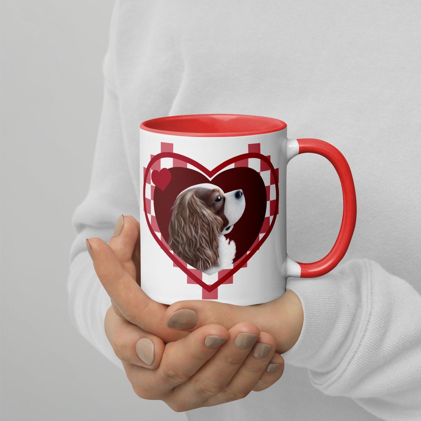 Mug with Color Inside - Jolly Pet Portraits