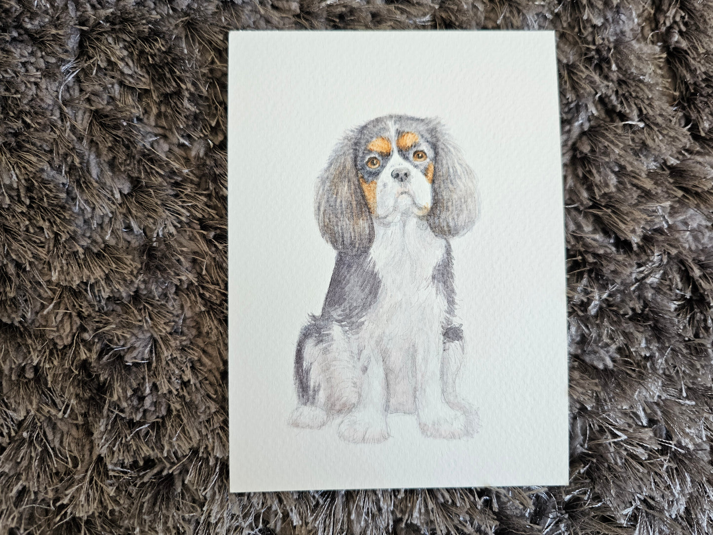 Tri Cavalier A6 Watercolour Original Artwork