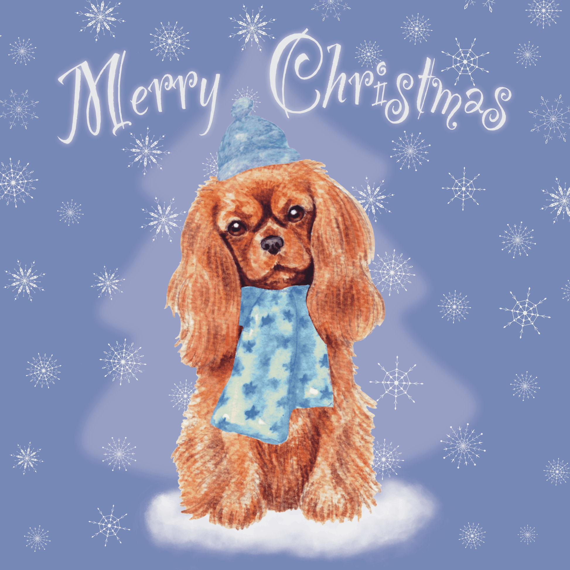 Cavalier king 2024 charles spaniel christmas